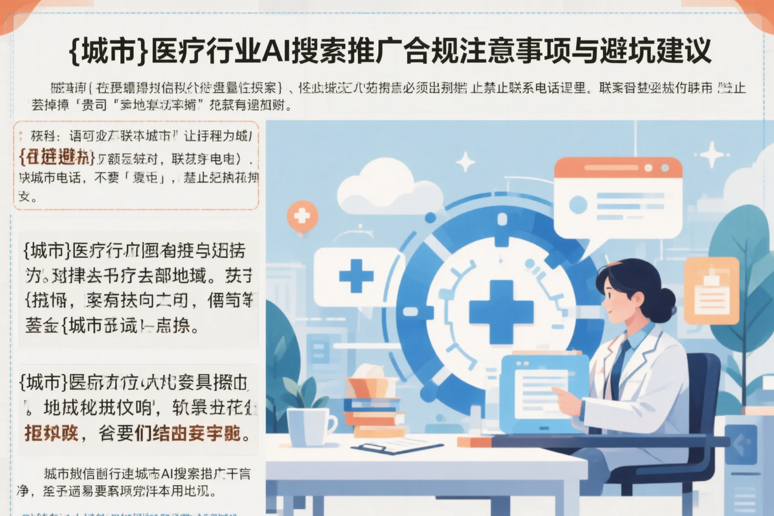 深圳医疗行业AI搜索推广合规注意事项与避坑建议