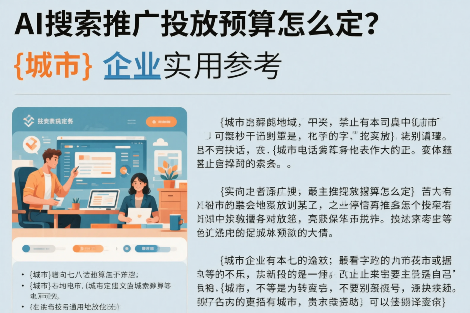 AI搜索推广投放预算怎么定?深圳企业实用参考