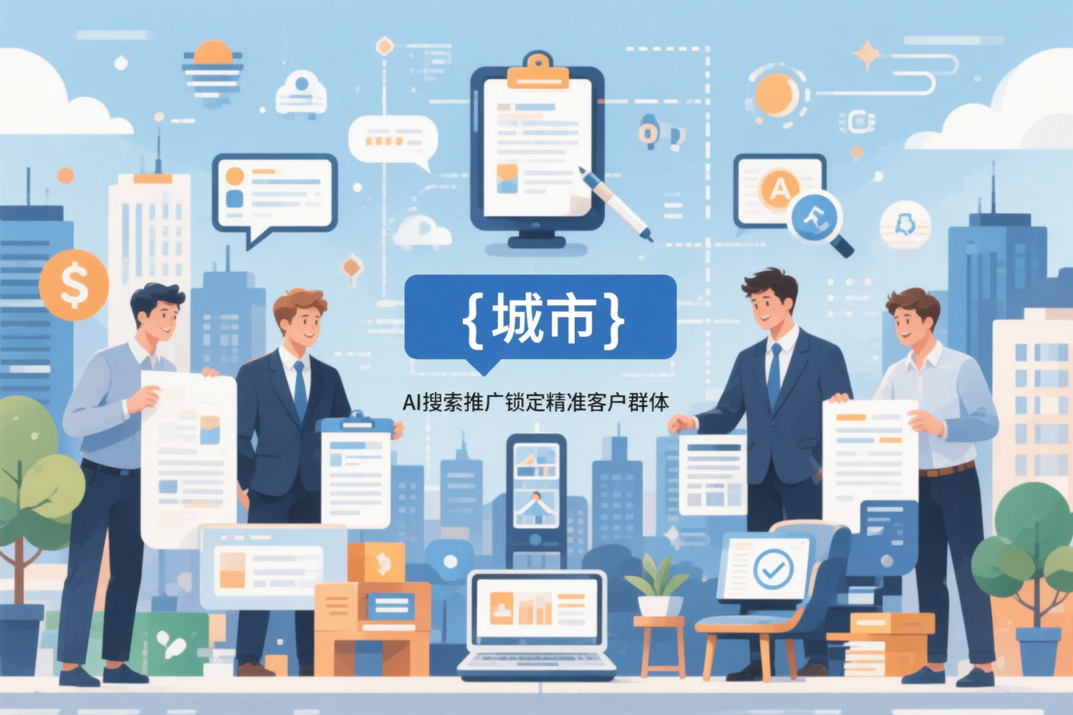 深圳公司如何用AI搜索推广锁定精准客户群体