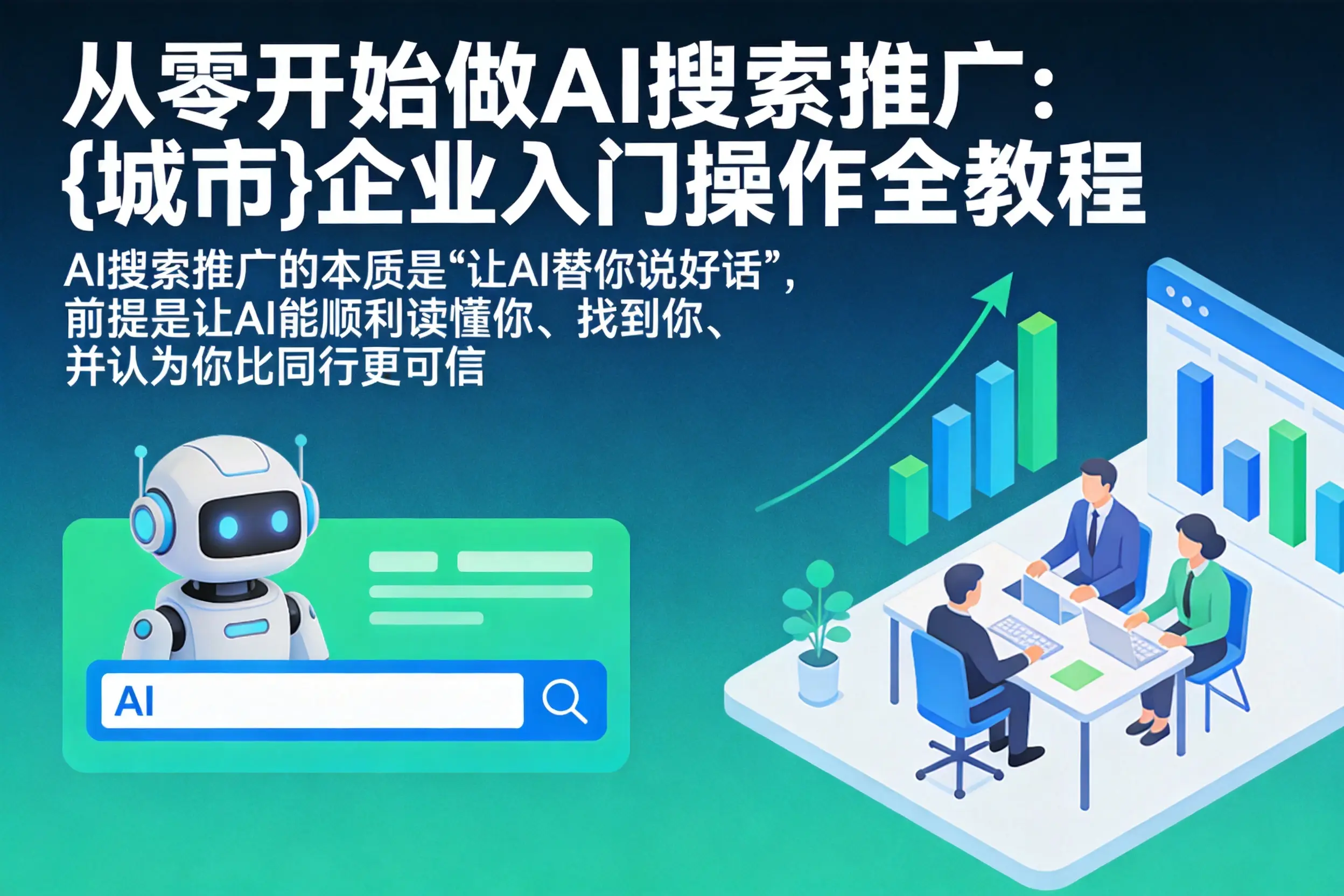 从零开始做AI搜索推广：深圳企业入门操作全教程