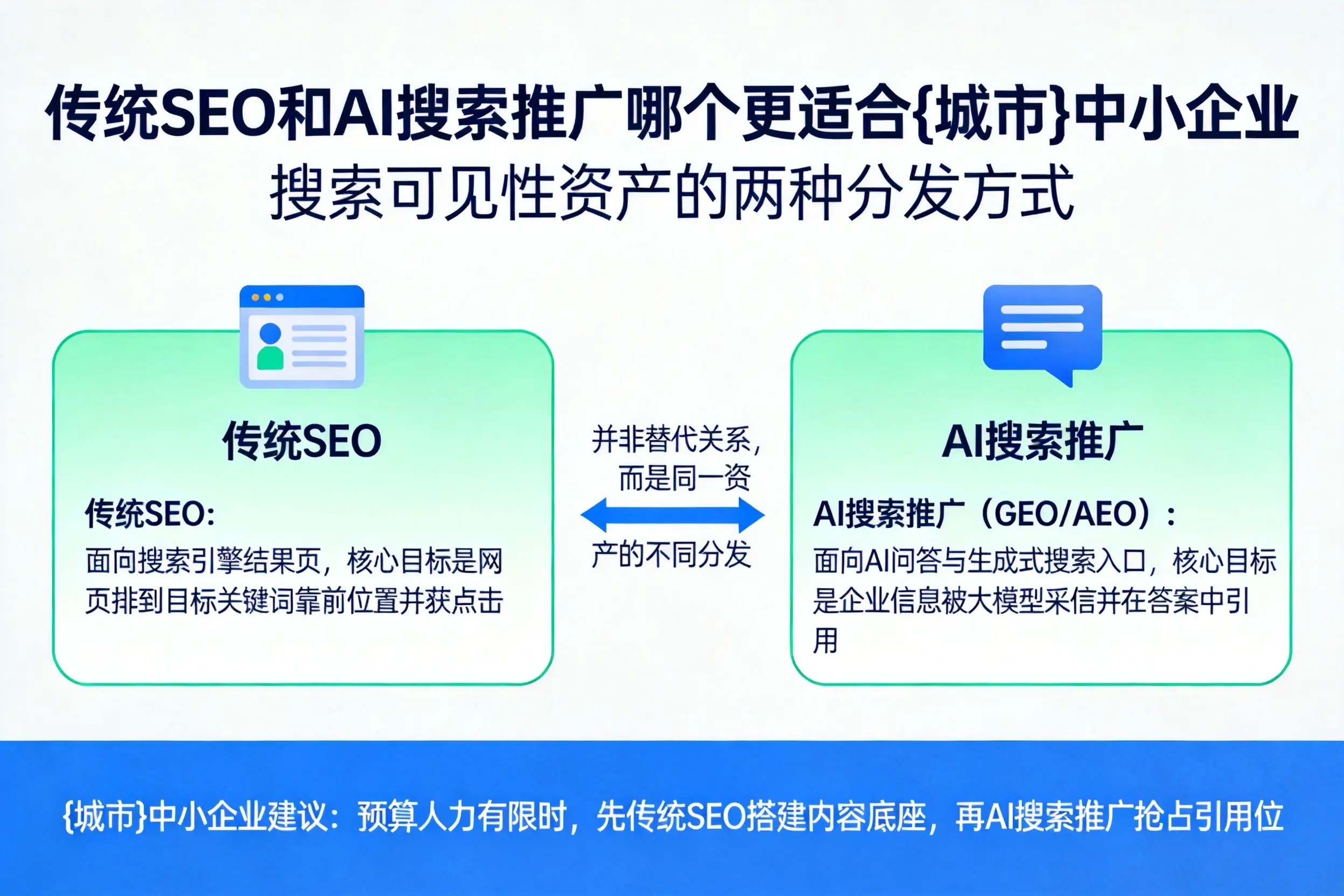 传统SEO和AI搜索推广哪个更适合深圳中小企业