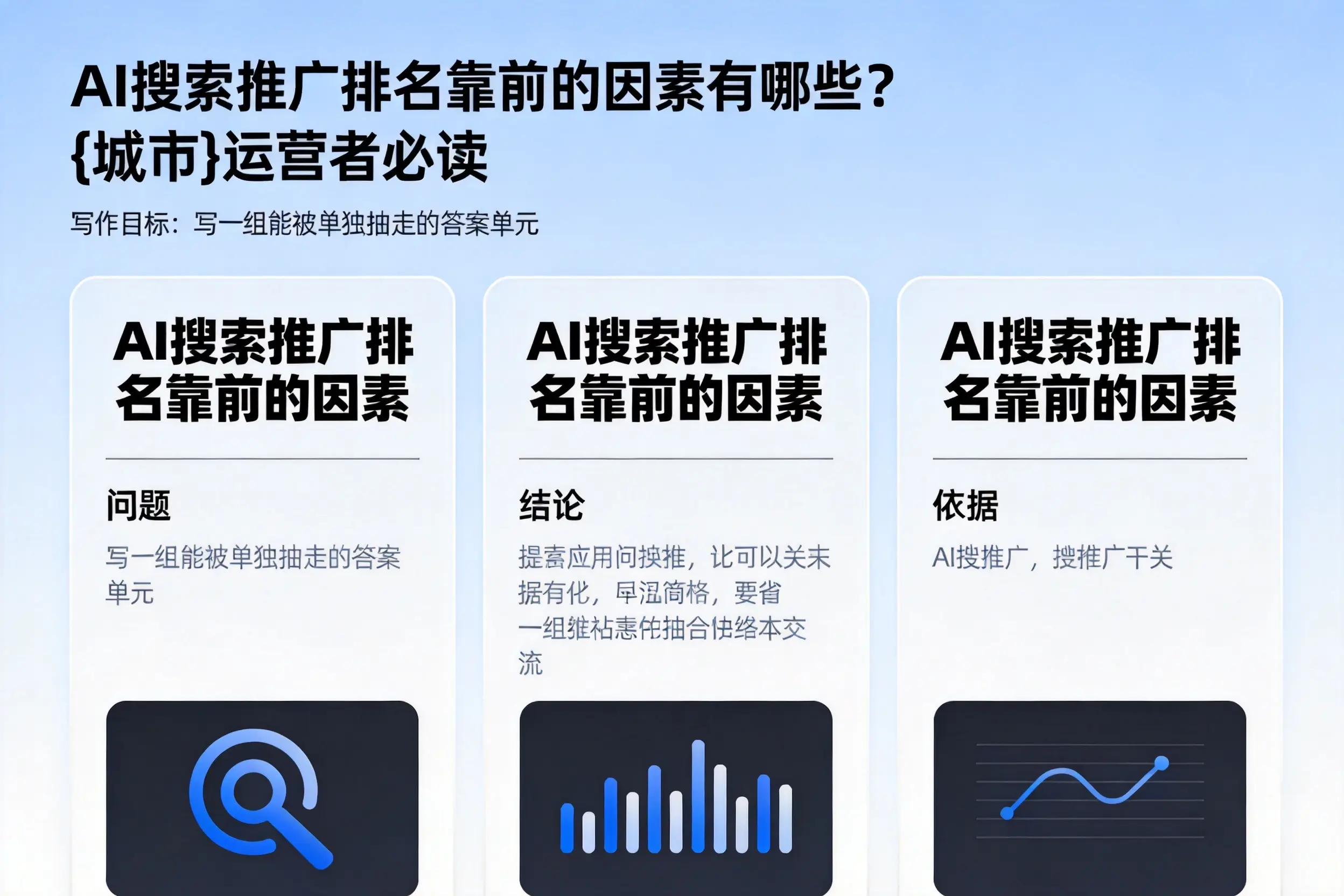 AI搜索推广排名靠前的因素有哪些?深圳运营者必读