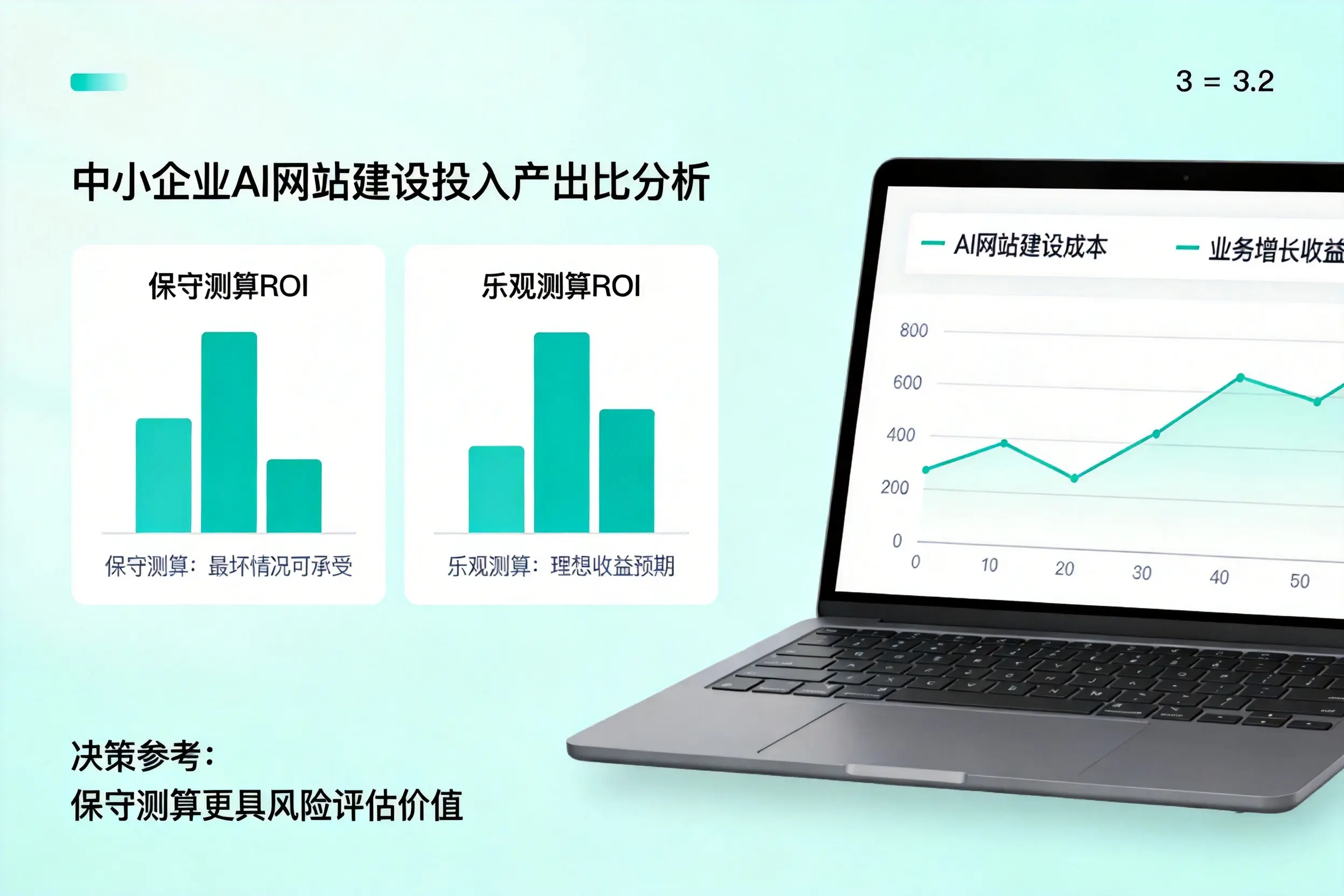 深圳中小企业AI网站建设投入产出比怎么算？先看这份分析