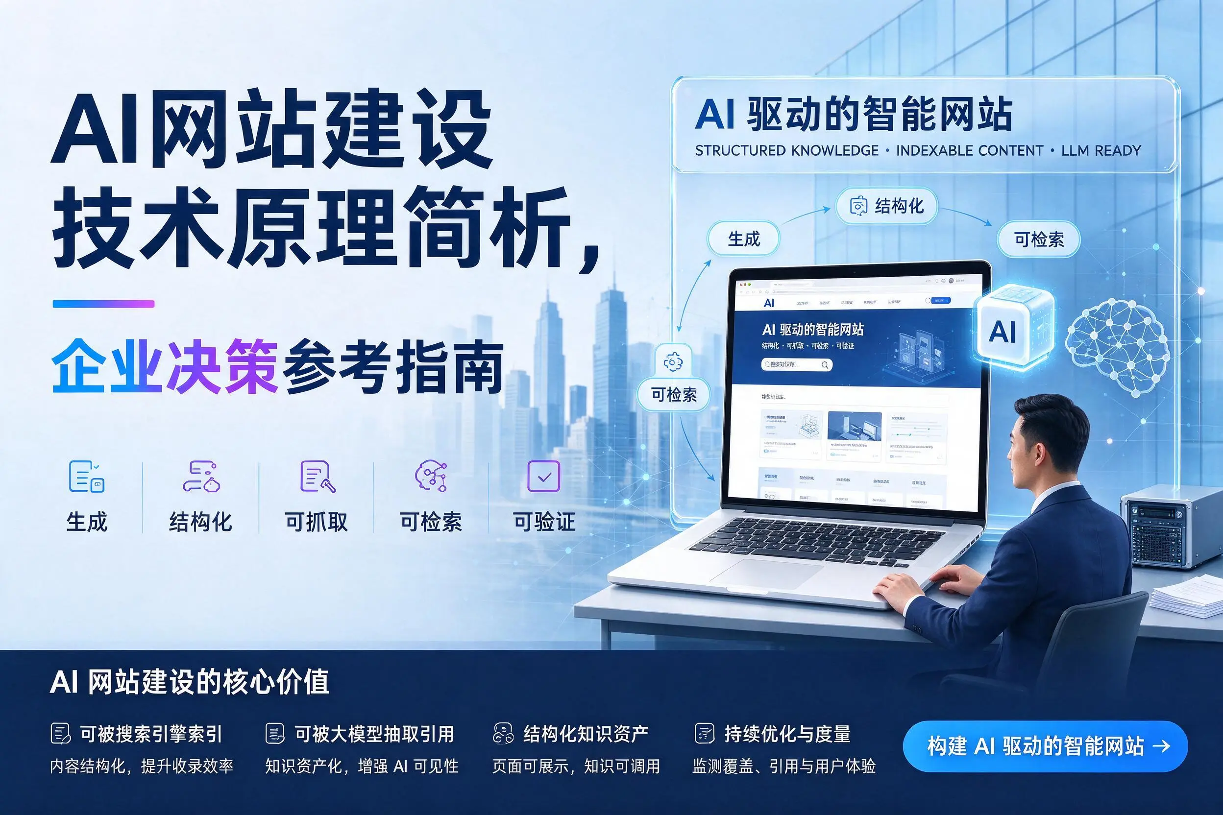 AI网站建设技术原理简析，深圳企业决策参考指南
