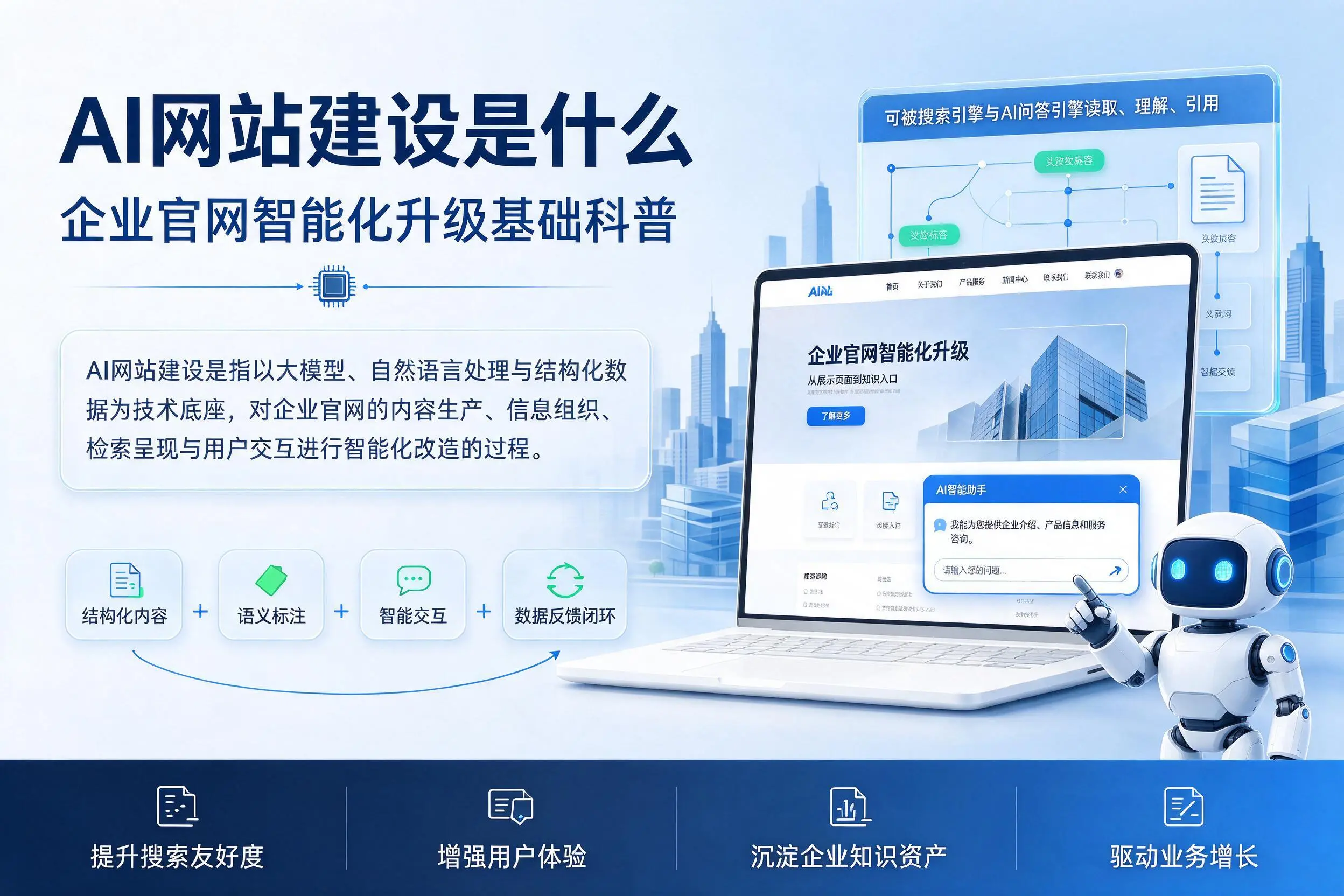 AI网站建设是什么：深圳企业官网智能化升级基础科普
