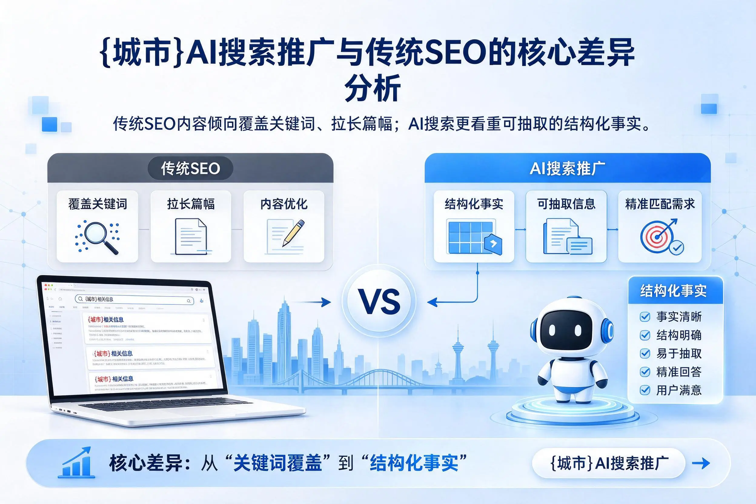 深圳AI搜索推广与传统SEO的核心差异分析